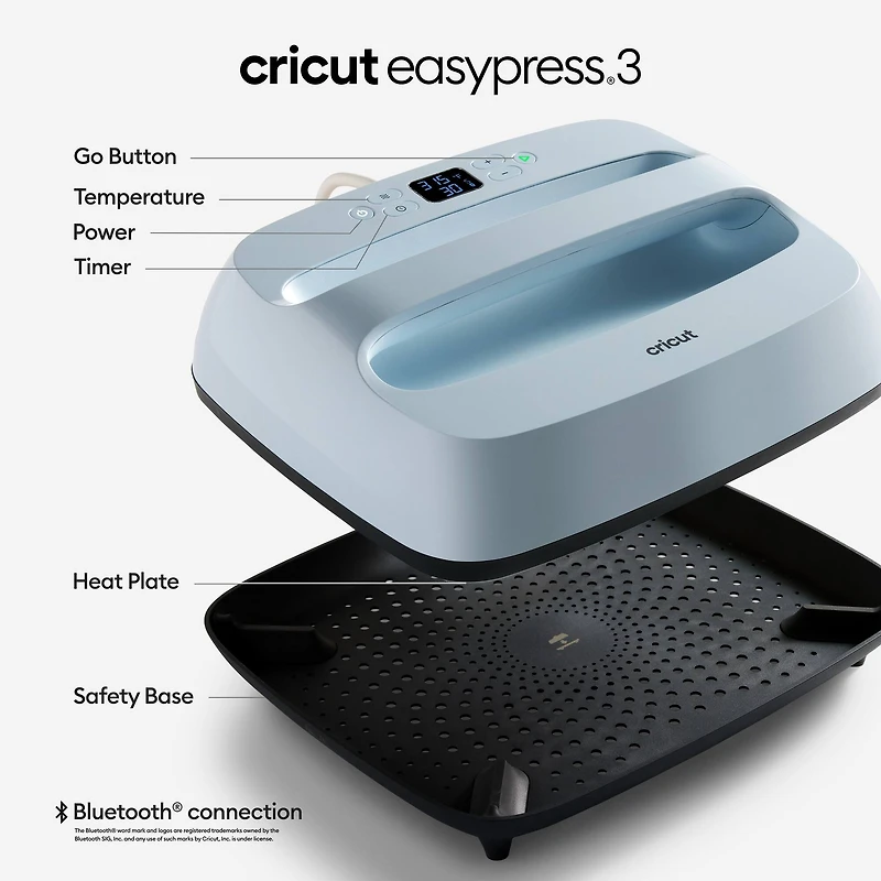 Cricut EasyPress® 3, 12" x 10"
