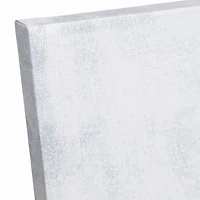 Blue Circle Line Canvas Wall Art