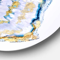 Designart - Golden Blue Agate