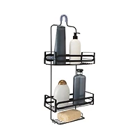 Elle Décor Noir Black Shower Caddy