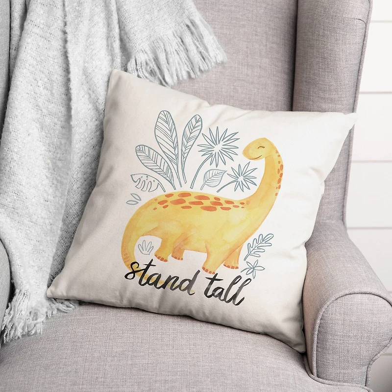 Stand Tall 18" x 18" Throw Pillow