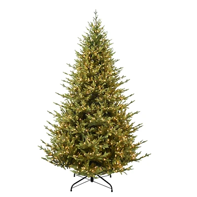 7.5ft. Pre-Lit Addison Fir Artificial Christmas Tree, Clear Lights