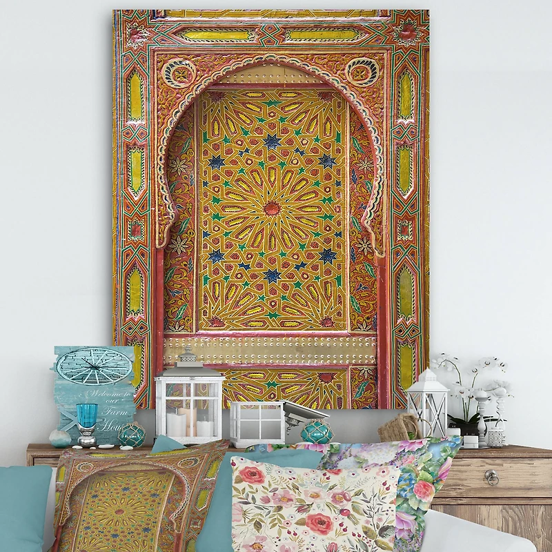 Designart - Moroccan Entrance Door in Fez