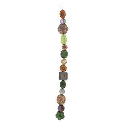 The Beadsmith® Fall Mix Table Cut & Pressed Czech Glass Beads