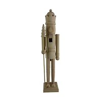 24" King with Tree DIY Pinewood Nutcracker by Make Market®