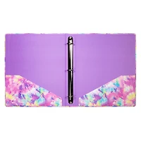 Steel Mill & Co.® Tie Dye 3-Ring Binder
