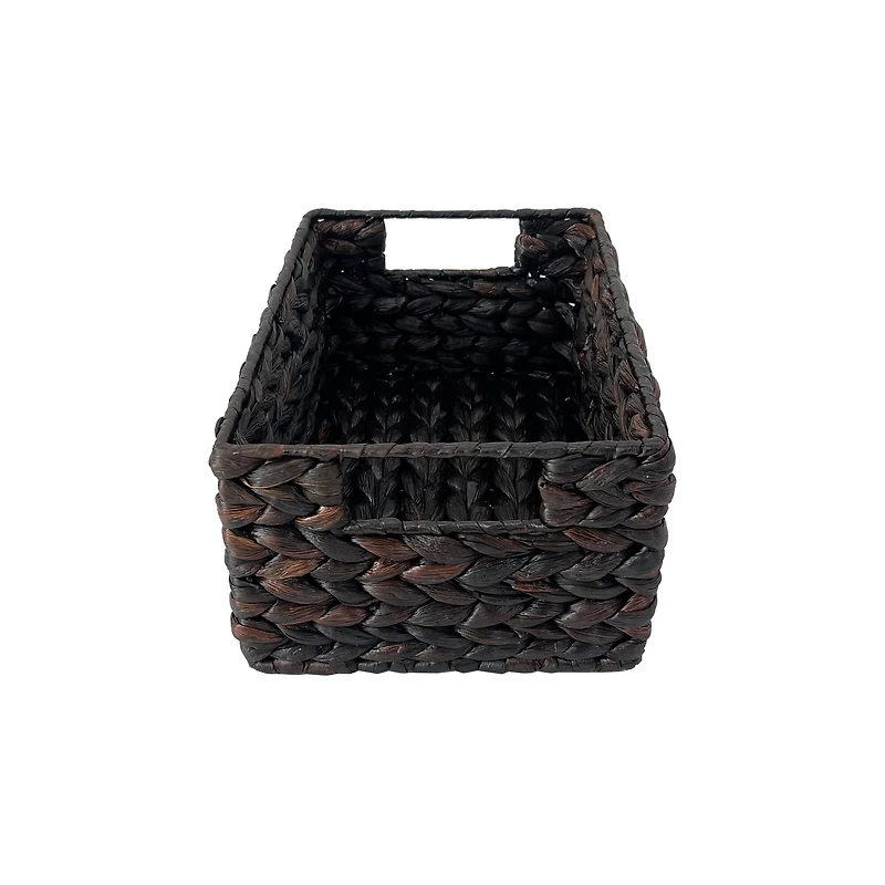 Espresso Rectangle Woven Basket by Ashland