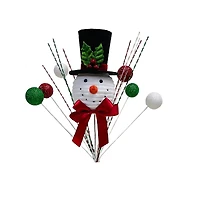 28" Snowman with Glitter Balls Stem by Ashland®