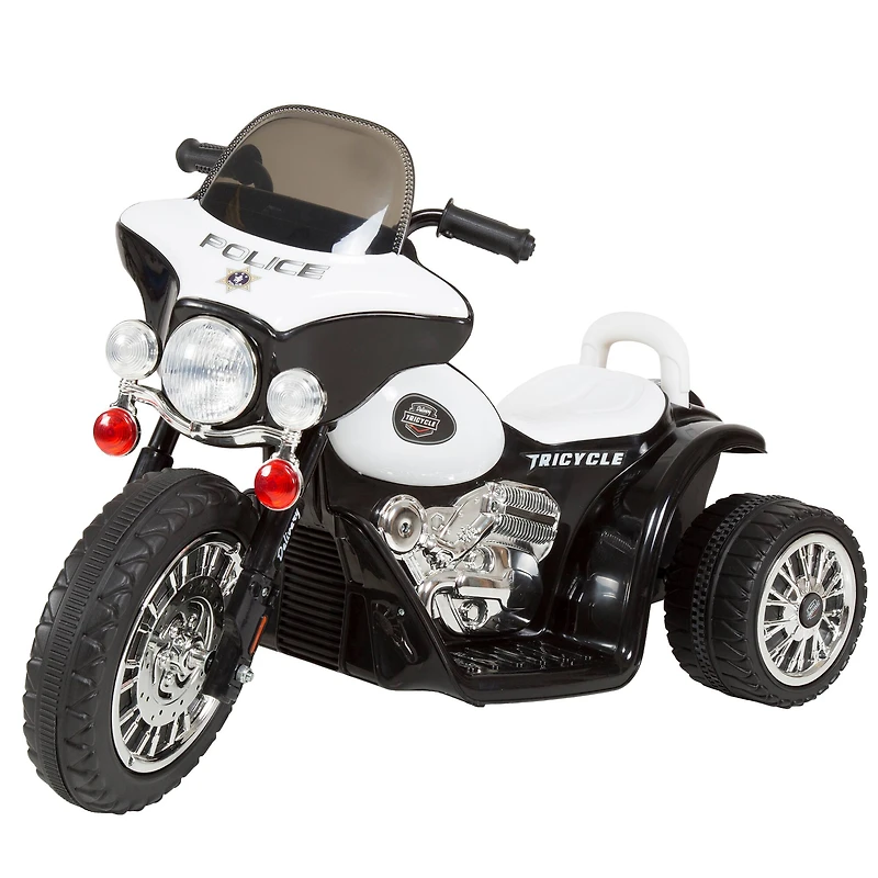 Toy Time Ride-On 3 Wheel Police Motorcycle