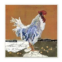 Stupell Industries Country Farm Chicken Collage My Sunshine Sentiment,12" x 12"