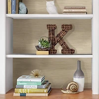 NuWallpaper Cream Tibetan Grasscloth Peel & Stick Wallpaper