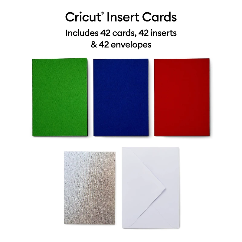 Cricut® R10 Insert Cards, Rainbow Scales Sampler