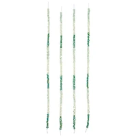 Green Ombre Faceted Glass Cube Beads, 2mm by Bead Landing™