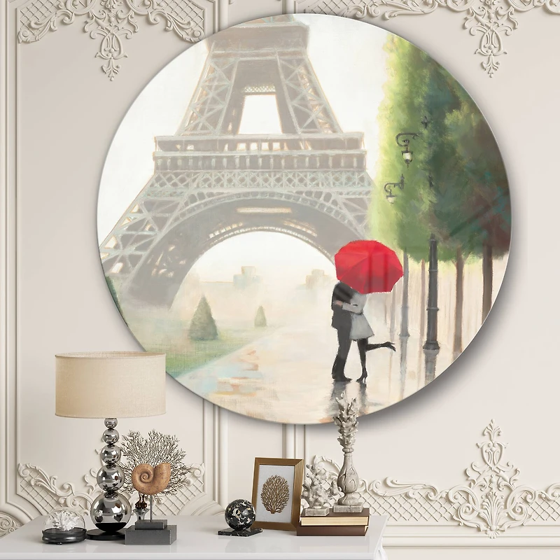 Designart - Paris Romance Couples