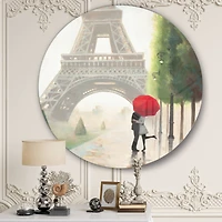 Designart - Paris Romance Couples
