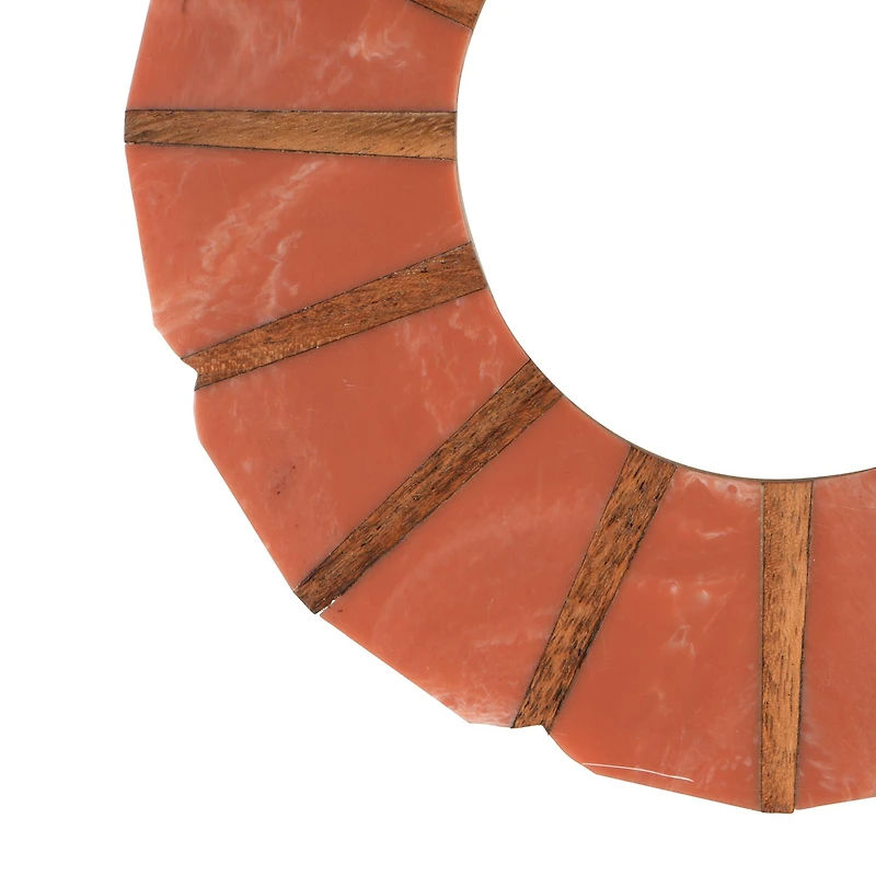 4" x 4" Red Round Tile Tabletop Frame, Treasured Finds by Ashland®