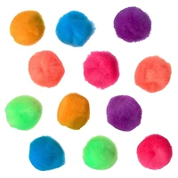 12 Packs: 80 ct. (960 total) 1" Bright Mix Pom Poms by Creatology™