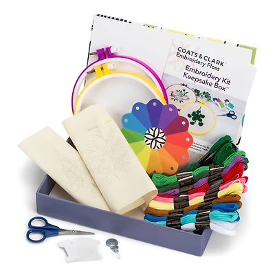 Coats & Clark® Embroidery Kit Keepsake Box™