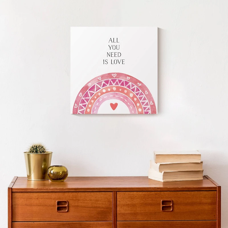All You Need Is Love Canvas Wall Art