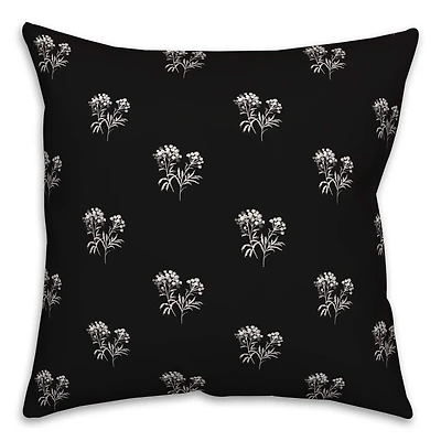 18" Small Blooms Indoor/Outdoor Pillow