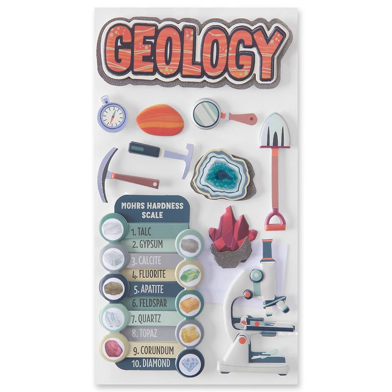 Geology Dimensional Stickers by Recollections™