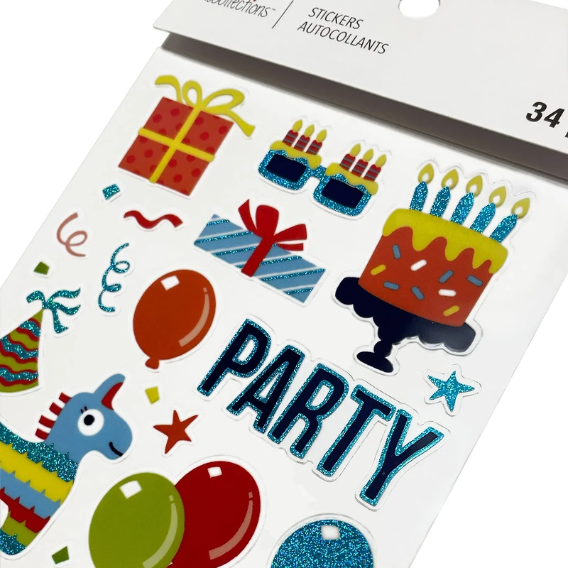 Birthday Party Stickers by Recollections