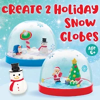 Creativity for Kids® Make Your Own Holiday Snow Globes