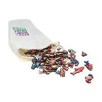 Wooden Jigsaw Puzzle - Octo-Love: 331 Pcs