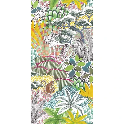 RoomMates Tamara Day Jungle Vibe Peel & Stick Wallpaper