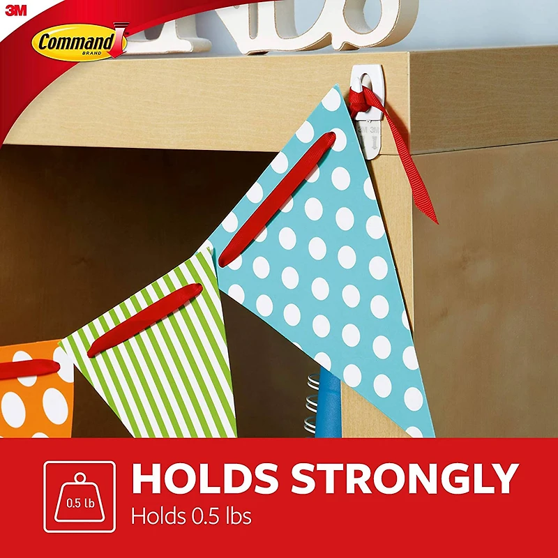 12 Packs: 18 ct. (216 total) Command™ White Mini Hooks