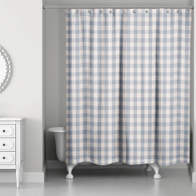 Plaid Shower Curtain