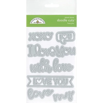 Doodlebug Design Inc.™ Doodle Cuts™ All Occasion Love You Die Set