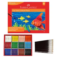 Faber-Castell® 240-Piece Gel Stick School Pack