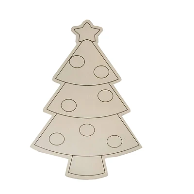 12" Wood Christmas Tree by Creatology™