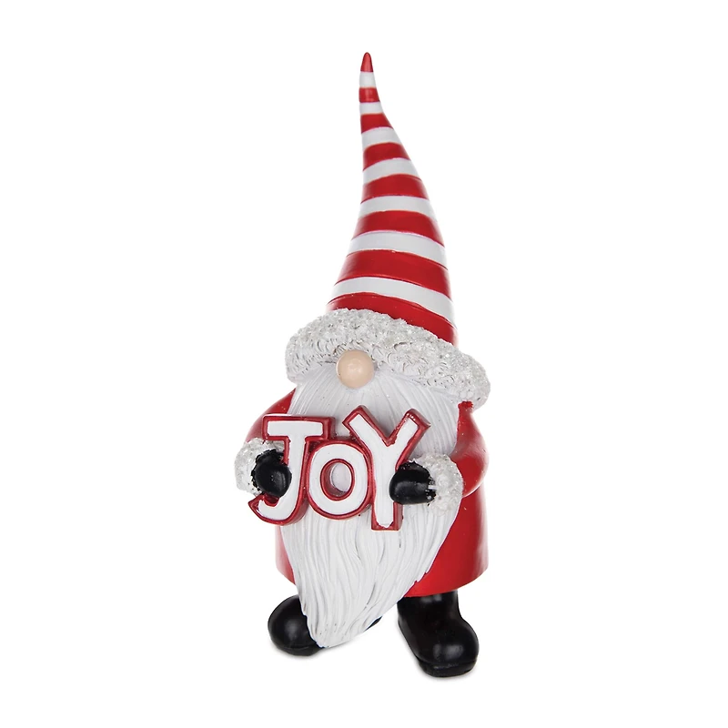 7.25" Santa Gnome Figurine Set