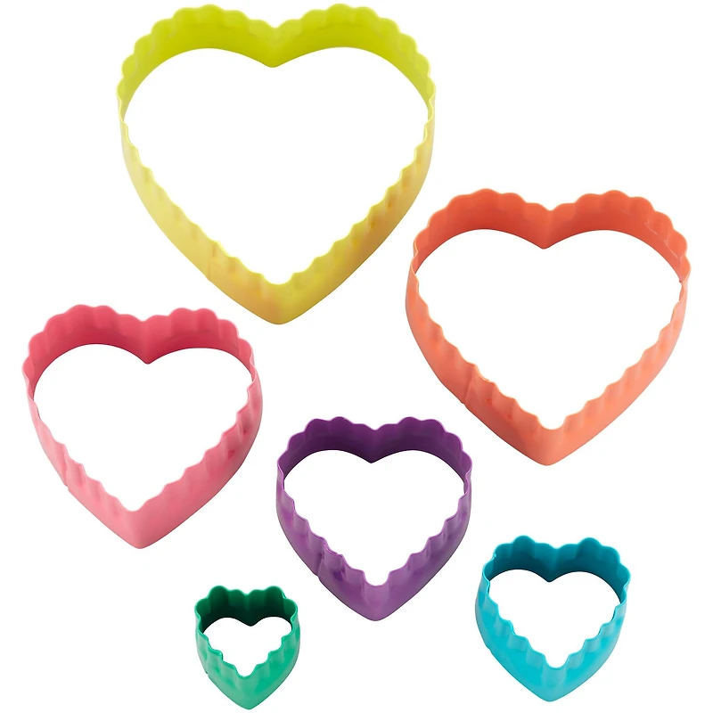 Wilton® Heart-Shaped Fondant Cut-Out Set
