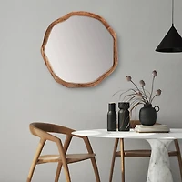 Habitat Imani 24" Wood-Framed Mirror