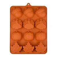 Large Thanksgiving Icons Silicone Treat Mold by Makery™
