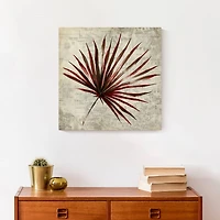 Fan Palm 16" x 16" Canvas Wall Art