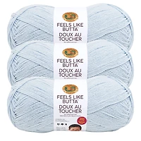 3 Pack Lion Brand® Feels Like Butta™ Yarn