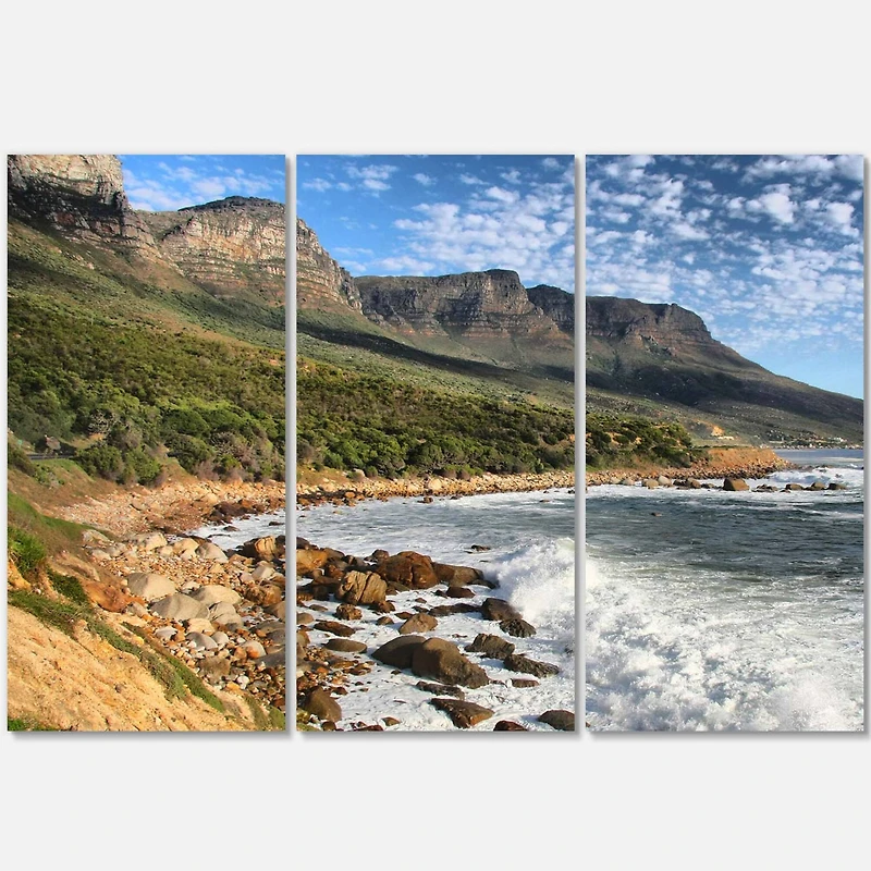 Designart - Beautiful South African Seashore