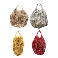 Hello Honey® Cotton Crochet Market Bag Set