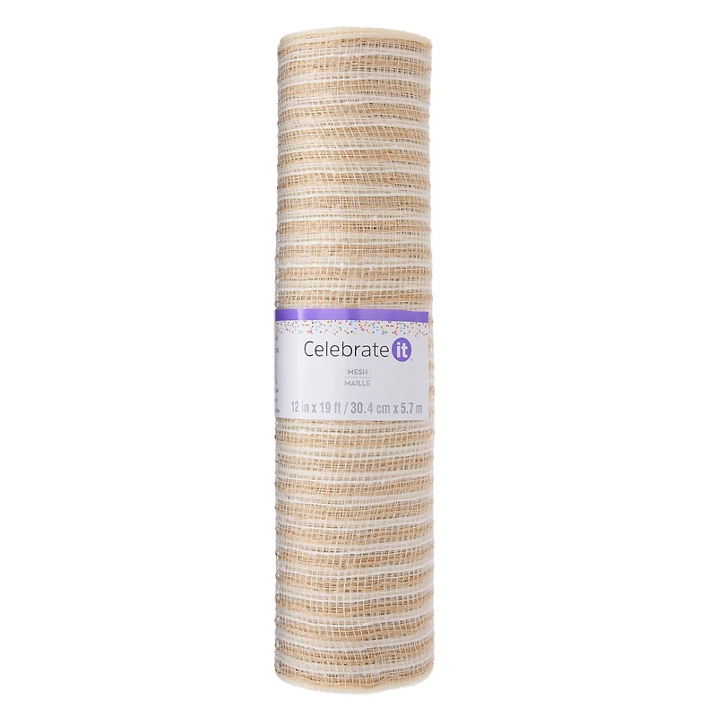 12" x 19ft. Jute & Cotton Mesh by Celebrate It®