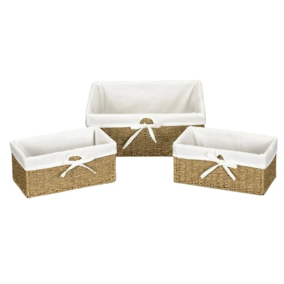 Household Essentials Wicker Basket Set