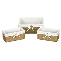 Household Essentials Wicker Basket Set