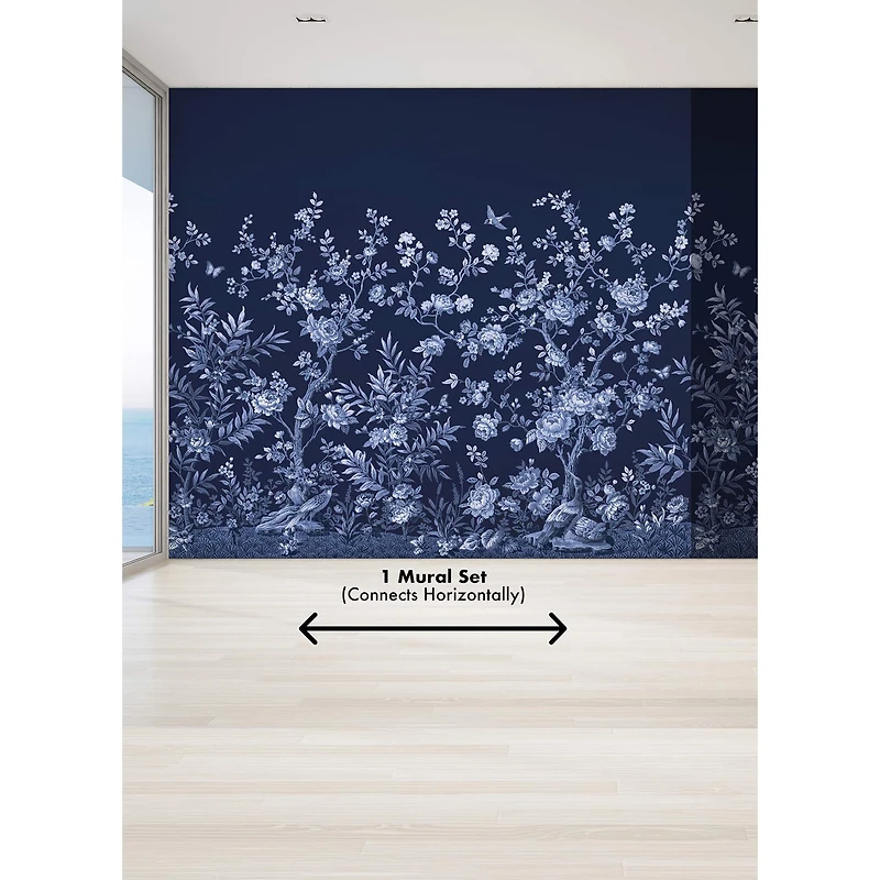 REMIX Walls by Katie Hunt Chinoiserie Wall Mural
