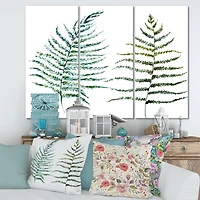 Designart - Two Fern Leaves