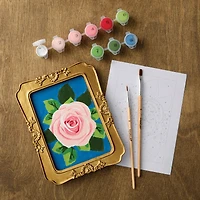 Rose Paint-by-Number Framed Mini Kit by Artist's Loft®