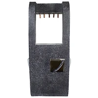 26" LED Rainfall Outdoor Water Fountain with Planter