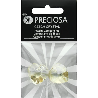 John Bead Preciosa Czech Crystal Heart Pendant Set